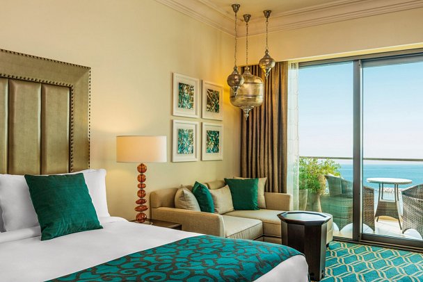 Ajman Saray, a Luxury Collection Resort - Wohnbeispiel Deluxe Sea View (Zimmercodierung DDM)