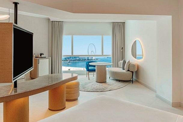 Sheraton Jumeirah Beach Resort - Wohnbeispiel Executive Suite Sea View (Zimmercodierung J1M)