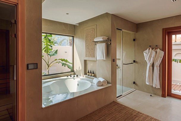 Naäma Beach Villas & Spa - Beispiel Bad