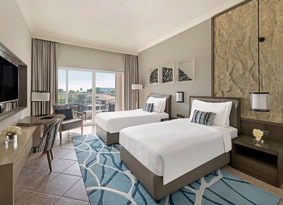 Fujairah Rotana Resort & Spa Al Aqah Beach - Wohnbeispiel Guest Room (Zimmercodierungen DB1 & FB1)