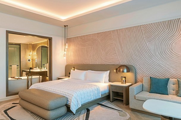 Le Meridien Al Aqah Beach Resort - Wohnbeispiel Deluxe Guest Room (Zimmercodierungen UD1 & UDM)