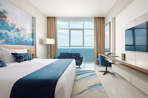 Royal M Hotel by Gewan - Al Aqah - Wohnbeispiel One Bedroom Executive Suite Sea View (Zimmercodierung WTM)