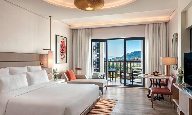 InterContinental Fujairah Resort - Wohnbeispiel Deluxe Ocean View Room (Zimmercodierung UDM)