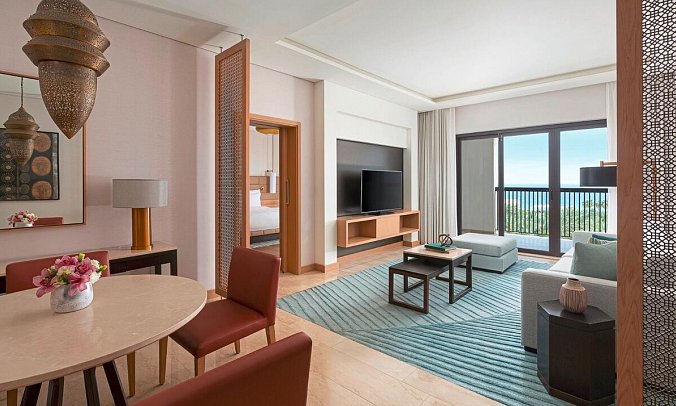 InterContinental Fujairah Resort - Wohnbeispiel Resort Suite (Zimmercodierung WB1)