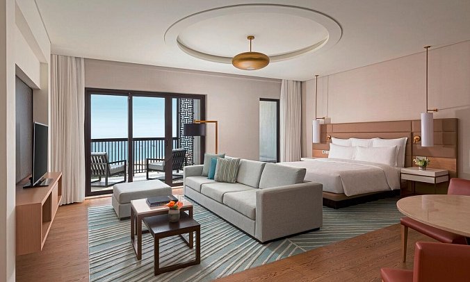 InterContinental Fujairah Resort - Wohnbeispiel Junior Suite (Zimmercodierung JB1)