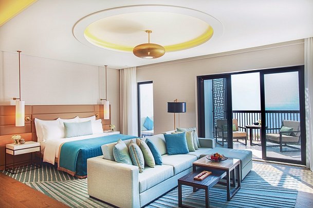 InterContinental Fujairah Resort - Wohnbeispiel Junior Suite (Zimmercodierung JB1)
