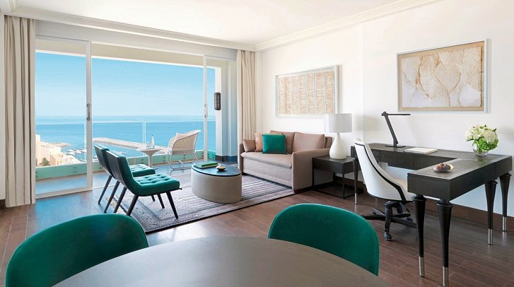 Fairmont Fujairah Beach Resort - Wohnbeispiel One Bedroom Suite (Zimmercodierung WB1)