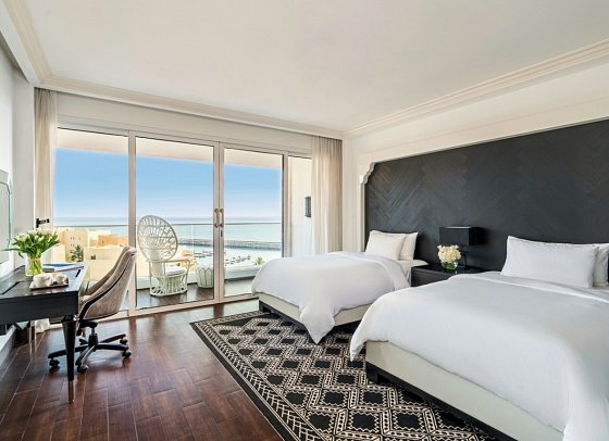 Fairmont Fujairah Beach Resort - Wohnbeispiel Deluxe Room Double (Zimmercodierung UD2)