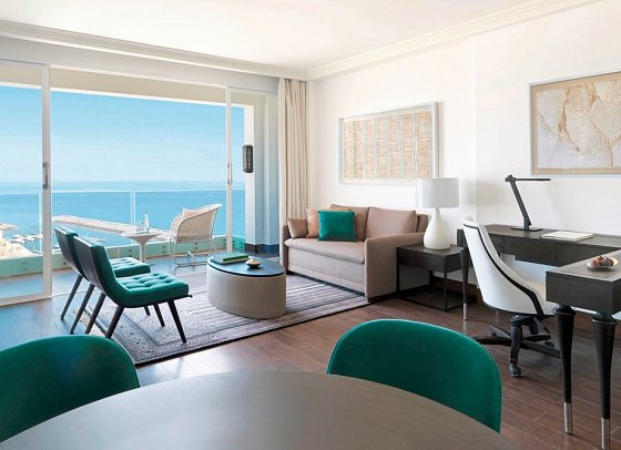 Fairmont Fujairah Beach Resort - Wohnbeispiel One Bedroom Suite (Zimmercodierung WB1)