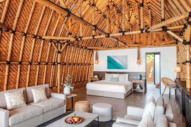 Anantara World Islands Dubai Resort - Wohnbeispiel One Bedroom Beach Pool Villa (Zimmercodierung V1G)