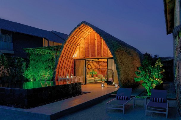 Anantara World Islands Dubai Resort - Wohnbeispiel One Bedroom Beach Pool Villa (Zimmercodierung V1G)