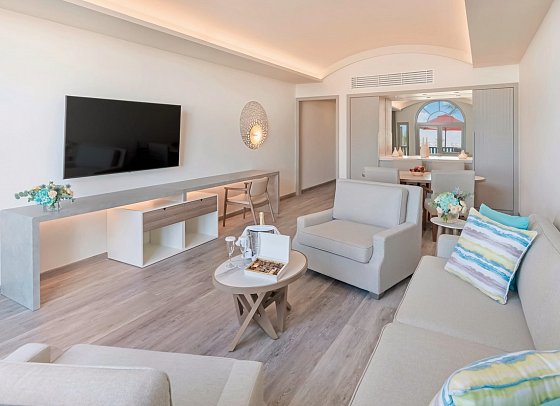 JA The Resort – JA Palm Tree Court - Wohnbeispiel Garden View Junior Suite (Zimmercodierungen JBG, JM1 & J1M)
