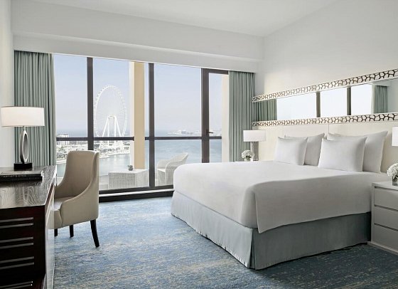 JA Ocean View Hotel - Wohnbeispiel Ain Dubai Sea View Room with Balcony (Zimmercodierung D1M)