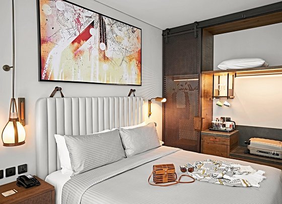 Barceló Business Bay, Dubai - Wohnbeispiel Deluxe (Zimmercodierung DB1)