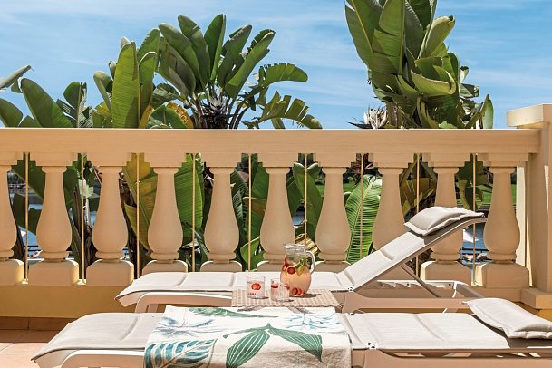 Domes Lake Algarve, Autograph Collection - Beispiel Balkon Absolute Suite (Zimmercodierungen WB1 & WI2)