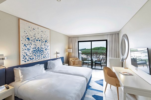 Hilton Vilamoura As Cascatas Golf Resort & Spa - Wohnbeispiel Doppelzimmer Deluxe (Zimmercodierung DD1)