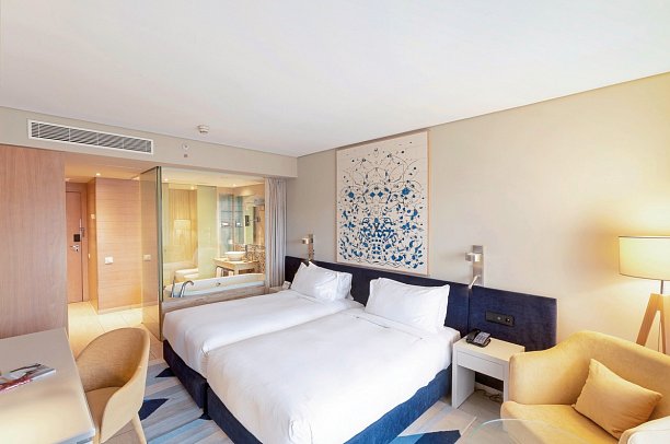 Hilton Vilamoura As Cascatas Golf Resort & Spa - Wohnbeispiel Doppelzimmer Deluxe (Zimmercodierungen DD1, D1E & D2E)