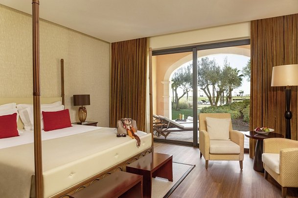 CASCADE Wellness Resort Lagos Algarve by DOMES - Wohnbeispiel Doppelzimmer Poolblick (Zimmercodierung D1P)