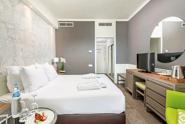 AP Eva Senses - Wohnbeispiel Doppelzimmer Stadtblick (Zimmercodierung DB1)