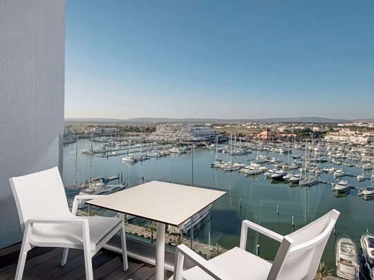 Tivoli Marina Vilamoura - Beispiel Balkon Hafenblick (Zimmercodierung DMH)