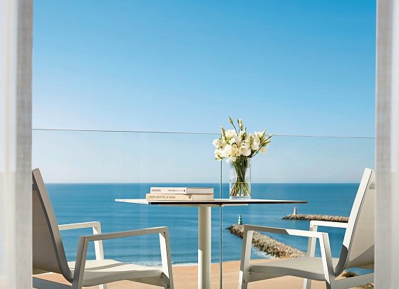 Tivoli Marina Vilamoura - Beispiel Balkon Doppelzimmer Premium Meerblick (Zimmercodierungen DMM & UMM)
