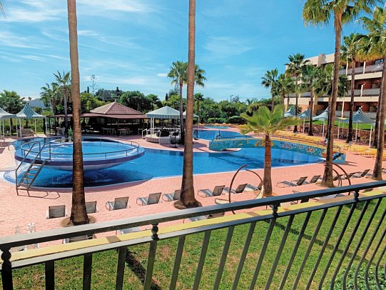 Baia Grande - Beispiel Balkon Poolblick (Zimmercodierung DDP)