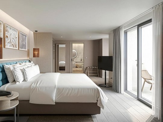 Wyndham Grand Carvoeiro Algarve - Wohnbeispiel Suite seitl. Meerblick (Zimmercodierung W1N)