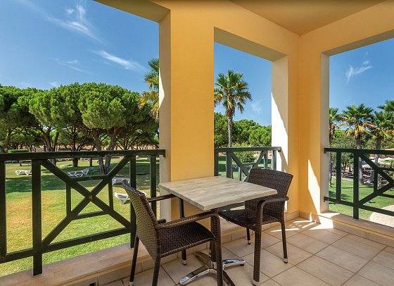 AP Adriana Beach Resort - Beispiel Balkon (Zimmercodierungen DP1, DB1, DB2, DS1, DS2, DS3 & DV1)