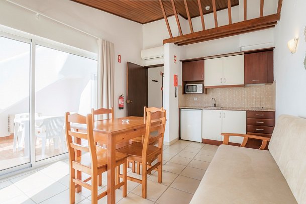 Ancôra Park - Wohnbeispiel Appartement 1 Schlafzimmer (Zimmercodierung AB1)