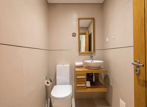 Vale da Lapa Village Resort - Beispiel Bad Villa 2 Schlafzimmer (Zimmercodierungen VB1 & VB2)