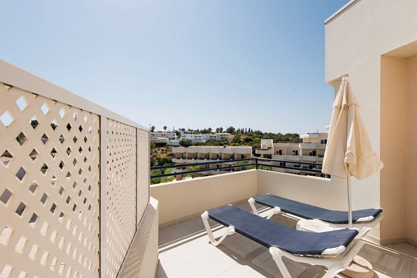 Vila Galé Nautico - Beispiel Balkon (Zimmercodierungen DB2 & D4P)