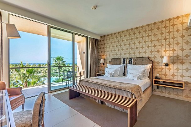 Wine & Books by the Sea Algarve Resort - Wohnbeispiel Doppelzimmer Superior Meerblick (Zimmercodierung DSM)
