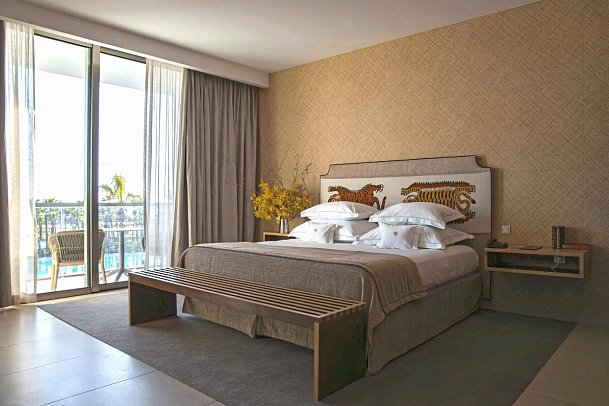 Wine & Books by the Sea Algarve Resort - Wohnbeispiel Palm Suite Meerblick (Zimmercodierung W5M)