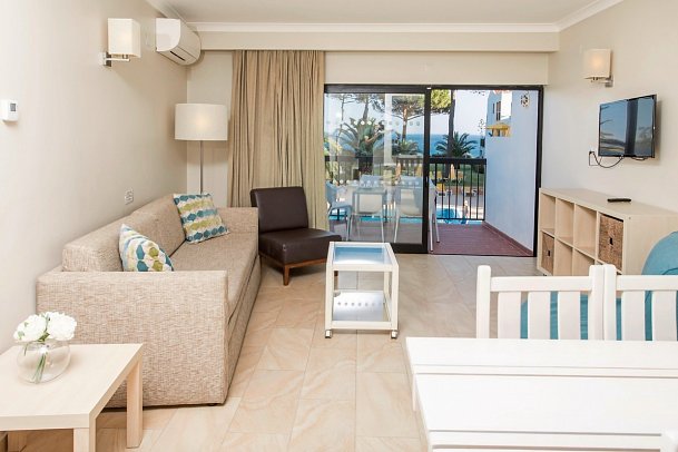 Alfagar Village - Wohnbeispiel Appartement Meerblick (Zimmercodierungen ABM & OBM)