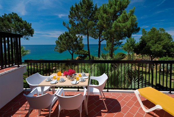 Alfagar Village - Beispiel Balkon Appartement Meerblick (Zimmercodierung OBM)