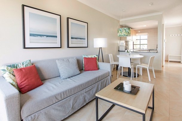 Alfagar Village - Wohnbeispiel Appartement (Zimmercodierungen ABG, ABM, OBG & OBM)