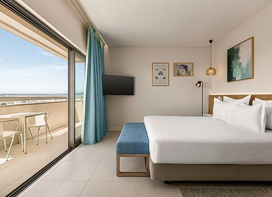 Wyndham Residences Alvor Beach - Wohnbeispiel Suite seitl. Meerblick (Zimmercodierung W1N)