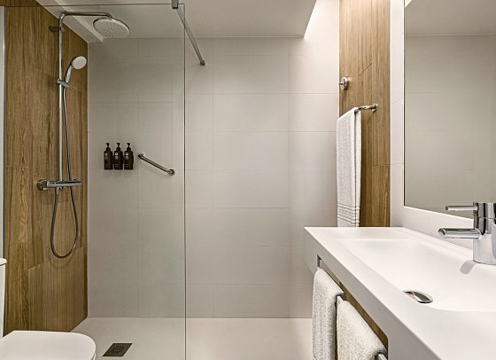 Wyndham Residences Alvor Beach - Beispiel Bad Doppelzimmer (Zimmercodierungen DB1 & D1M)