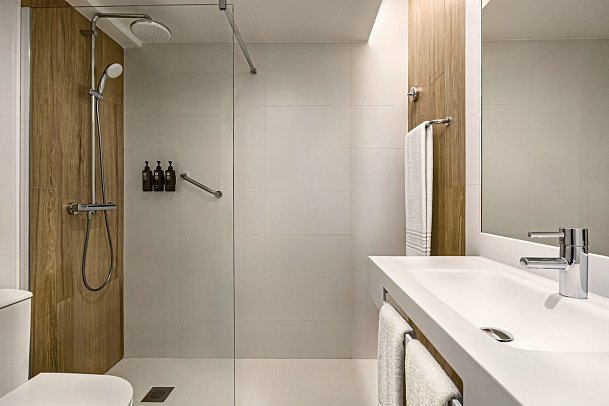 Wyndham Residences Alvor Beach - Beispiel Bad Doppelzimmer (Zimmercodierungen DB1 & D1M)