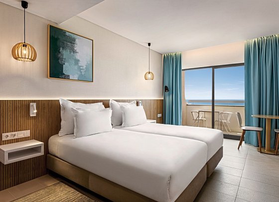 Wyndham Residences Alvor Beach - Wohnbeispiel Doppelzimmer Meerblick (Zimmercodierung D1M)