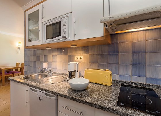 Dunamar - Beispiel Küche Appartement (Zimmercodierungen ABL, ABN & A1N)