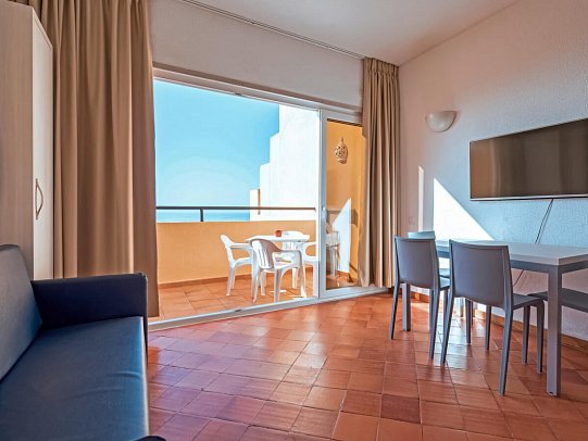 Meia Praia Lagos Beach Club Apartments - Wohnbeispiel Apt. 1 Schlafzimmer Meerblick (Zimmercodierung A3M)