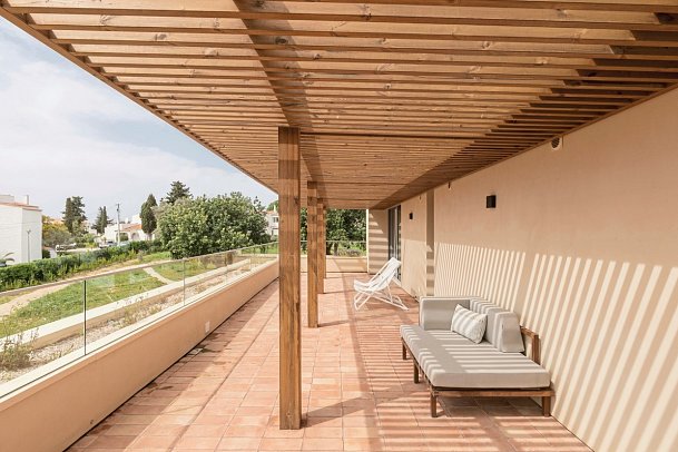 White Shell Beach Villas - Beispiel Terrasse (Zimmercodierung OS1)