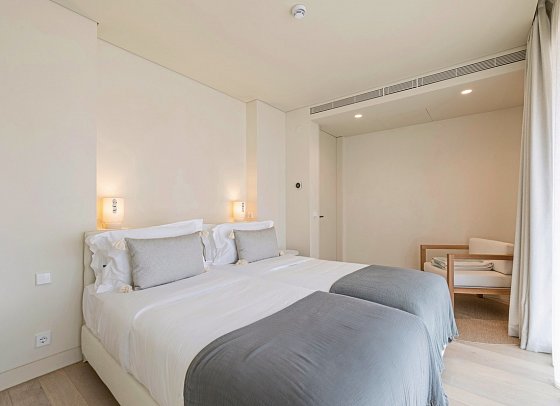 White Shell Beach Villas - Wohnbeispiel Appartement 2 Schlafzimmer (Zimmercodierung OB1)