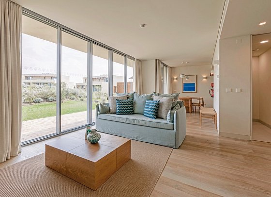 White Shell Beach Villas - Wohnbeispiel Appartement 2 Schlafzimmer (Zimmercodierung OB1)