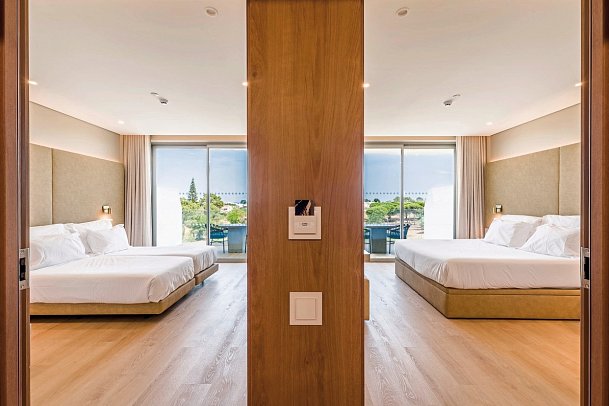 ananea Castelo Suites Algarve - Wohnbeispiel Familiensuite (Zimmercodierungen FM1 & FM2)