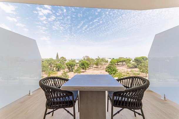 ananea Castelo Suites Algarve - Beispiel Balkon Doppelzimmer/Suite Adults Only (Zimmercodierungen DB1, DB2, WB1 & WB2)