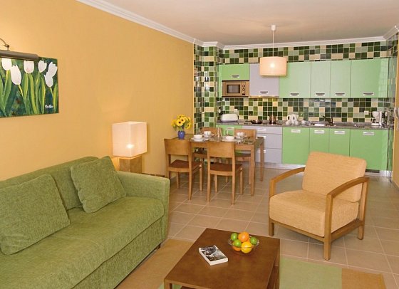 Alfagar Alto da Colina - Wohnbeispiel Appartement 1 Schlafzimmer (Zimmercodierung AB2)