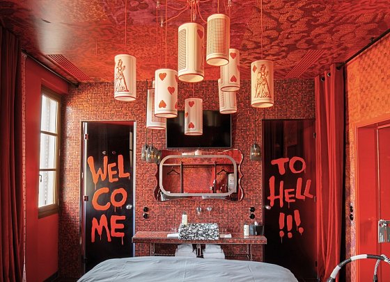 25hours Hotel Piazza San Paolino - Wohnbeispiel Doppelzimmer Medium Rosso (Zimmercodierung DB1)