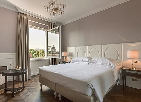 Plaza Hotel Lucchesi - Wohnbeispiel Doppelzimmer Superior (Zimmercodierung DS1)